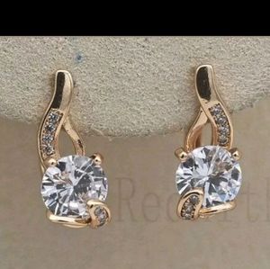 Jewelry - New gf cz earrings Jewelry - New gf cz earrings